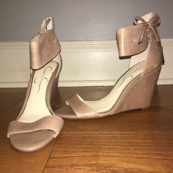 Jessica Simpson Shoes - Jessica Simpson Nude Wedges